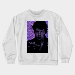 Sid Vicious Mugshot Crewneck Sweatshirt